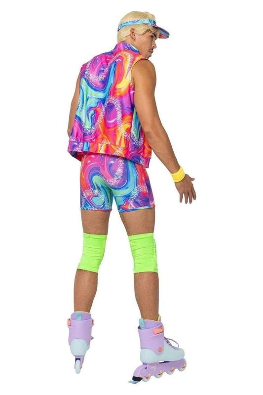 6PC Mens Retro Rollerblade Stud - bunnyboiler