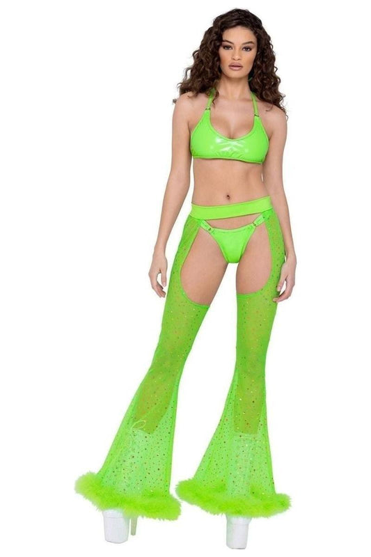 Vinyl Cropped Tie - Top - bunnyboiler