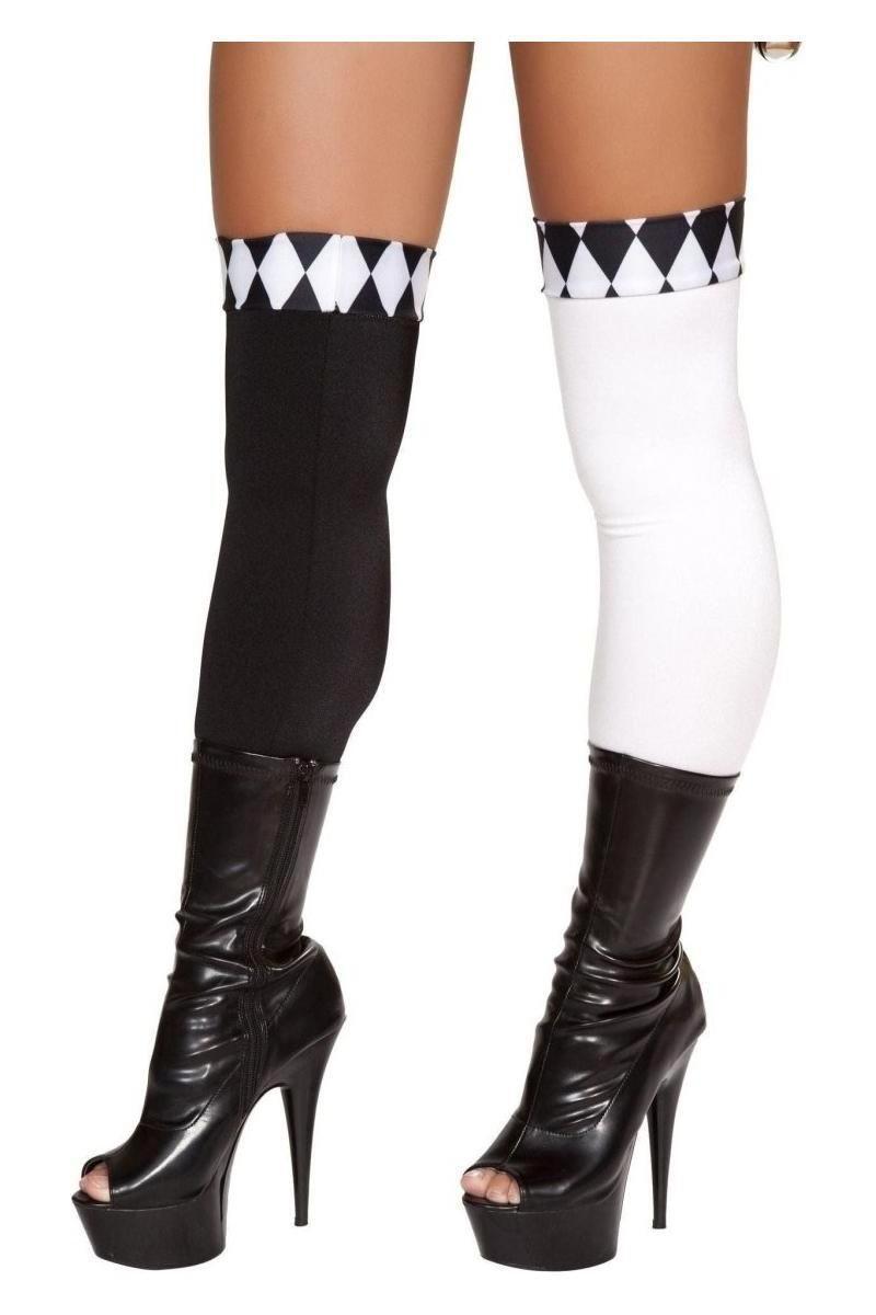 Wicked Jester Stockings - bunnyboiler