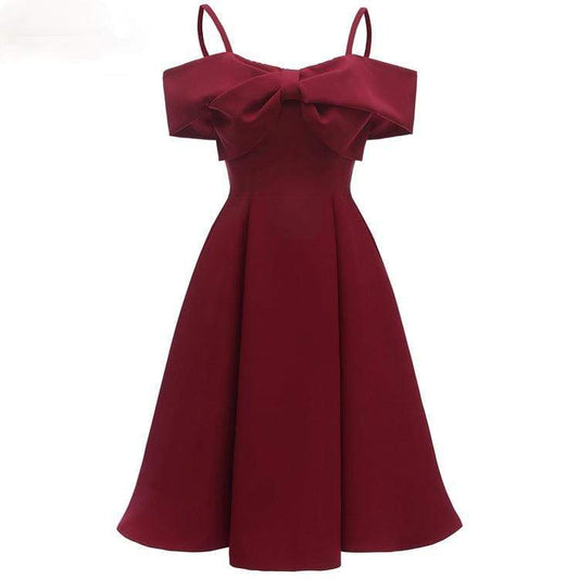 Bowknot Slip Dresses Bridesmaid Dresses