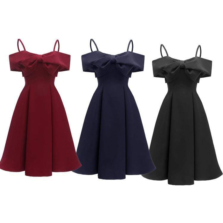 Bowknot Slip Dresses Bridesmaid Dresses