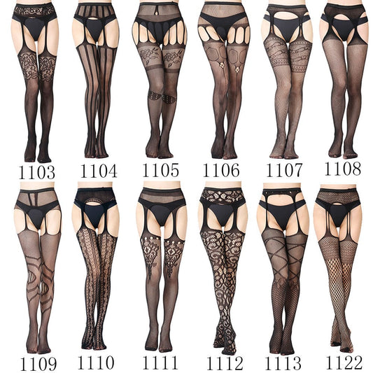 Gothic Cutout Lace Pantyhose Stockings