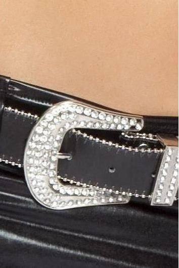 Rhinestone Belt - bunnyboiler