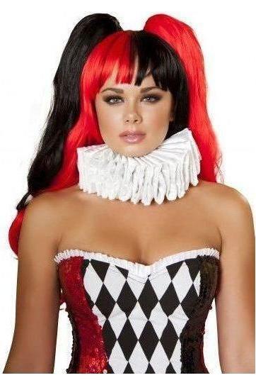 Black Red Wig - bunnyboiler