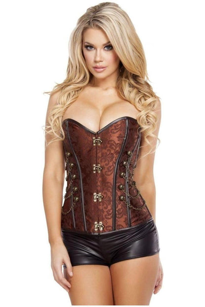 Elegant Corset with Front Clasp - bunnyboiler
