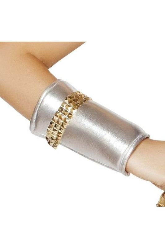 Wrist Cuffs with Gold Trim Detail - bunnyboiler