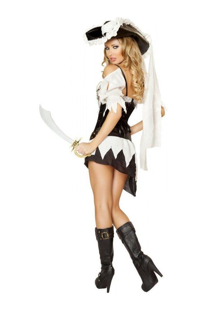 5pc Sexy Shipwrecked Sailor Costume - bunnyboiler