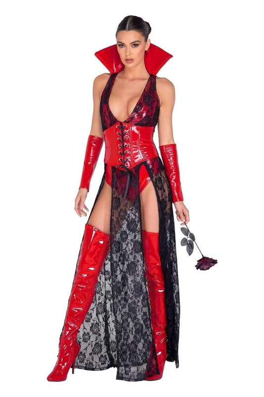 3pc Wicked Vampire Costume - bunnyboiler