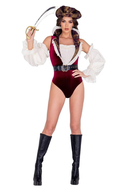 5pc Sultry Pirate Costume - bunnyboiler