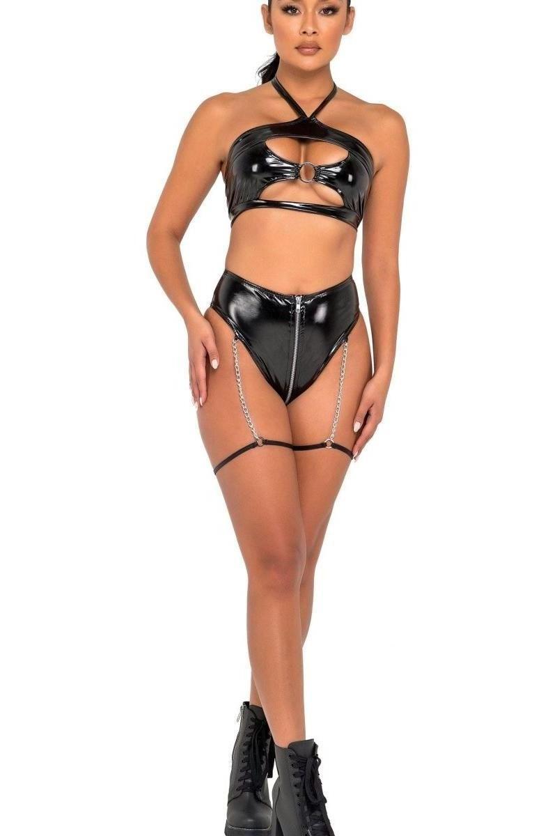 Vinyl Top with Cutout & Ring Detail - bunnyboiler