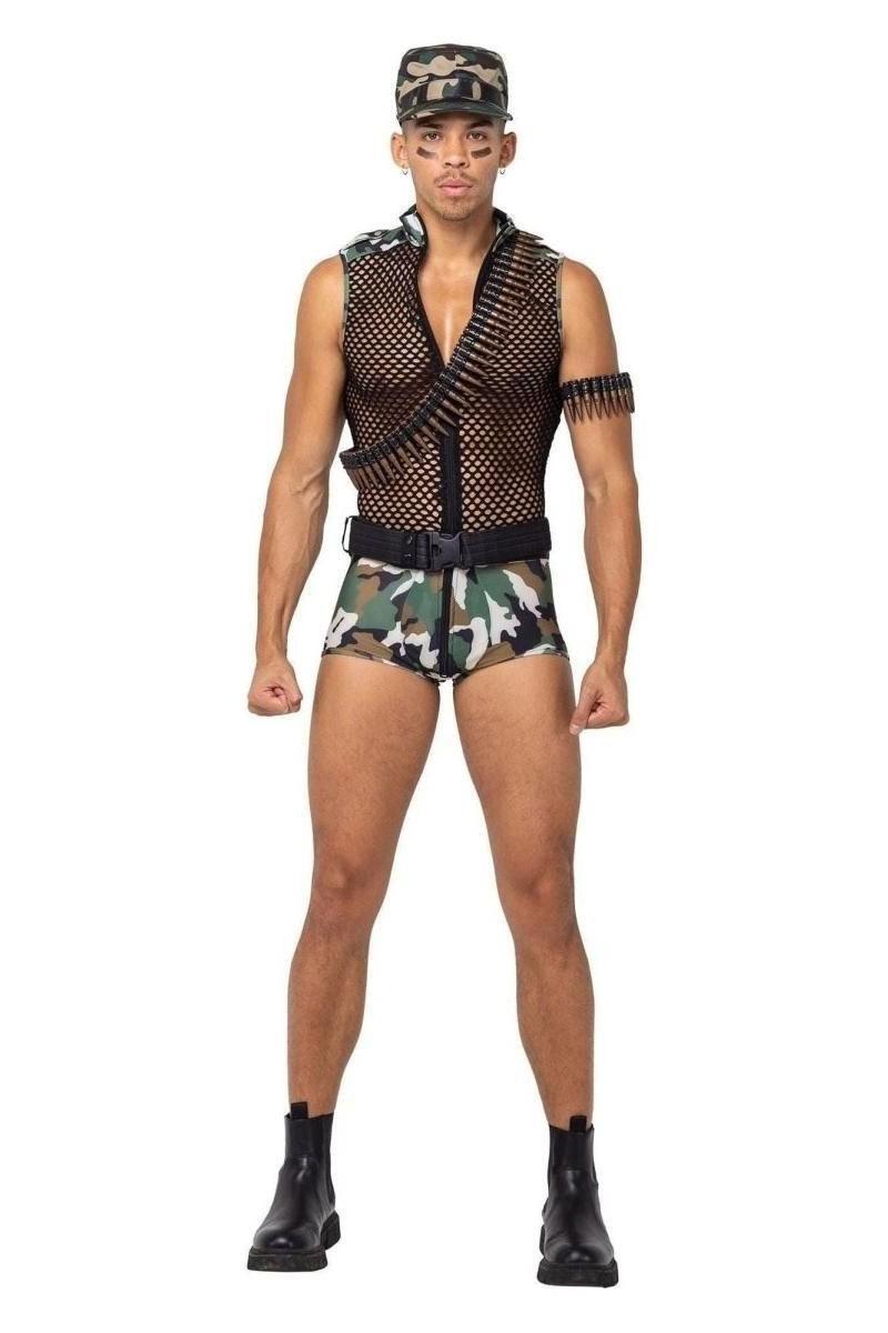 Men's 3PC Sergeant Stud Army - bunnyboiler