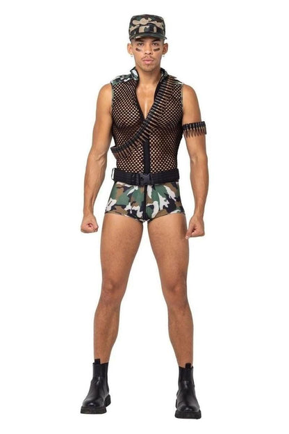 Men's 3PC Sergeant Stud Army - bunnyboiler