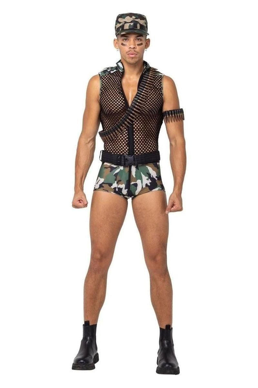 Men's 3PC Sergeant Stud Army - bunnyboiler