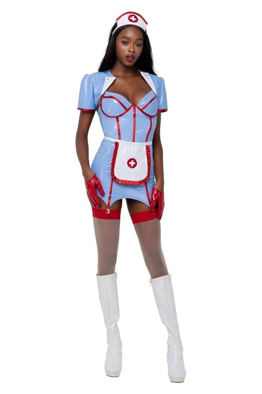 4PC Retro Nurse - bunnyboiler