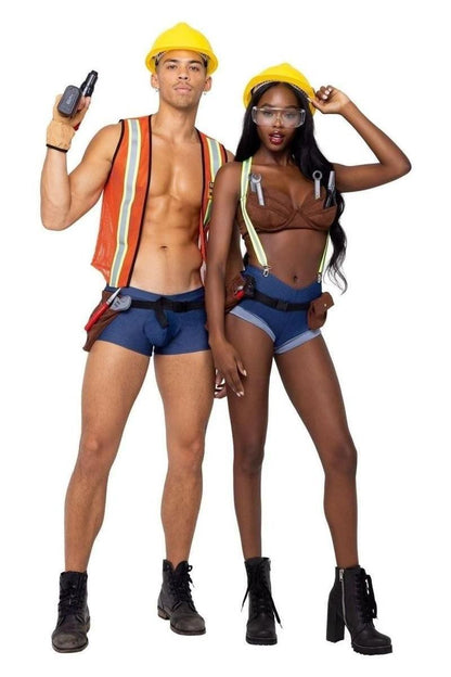 5PC Mens Construction Hard - Worker - bunnyboiler