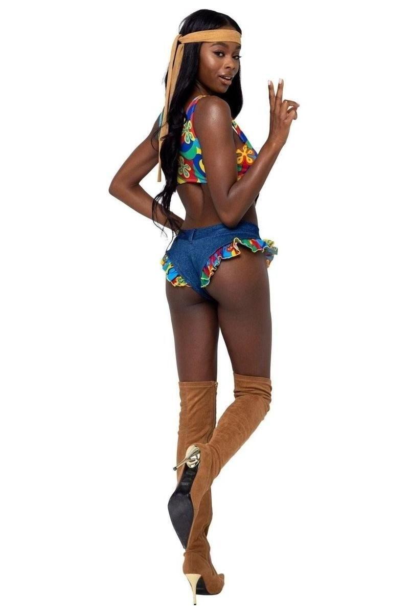 4PC Peace & Love Hippie - bunnyboiler