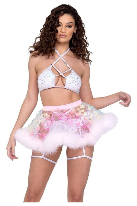 Sheer Butterfly Skirt - bunnyboiler