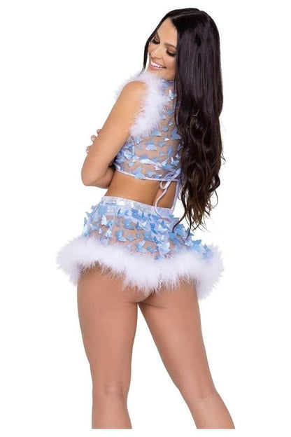 Sheer Butterfly Tie - Top - bunnyboiler