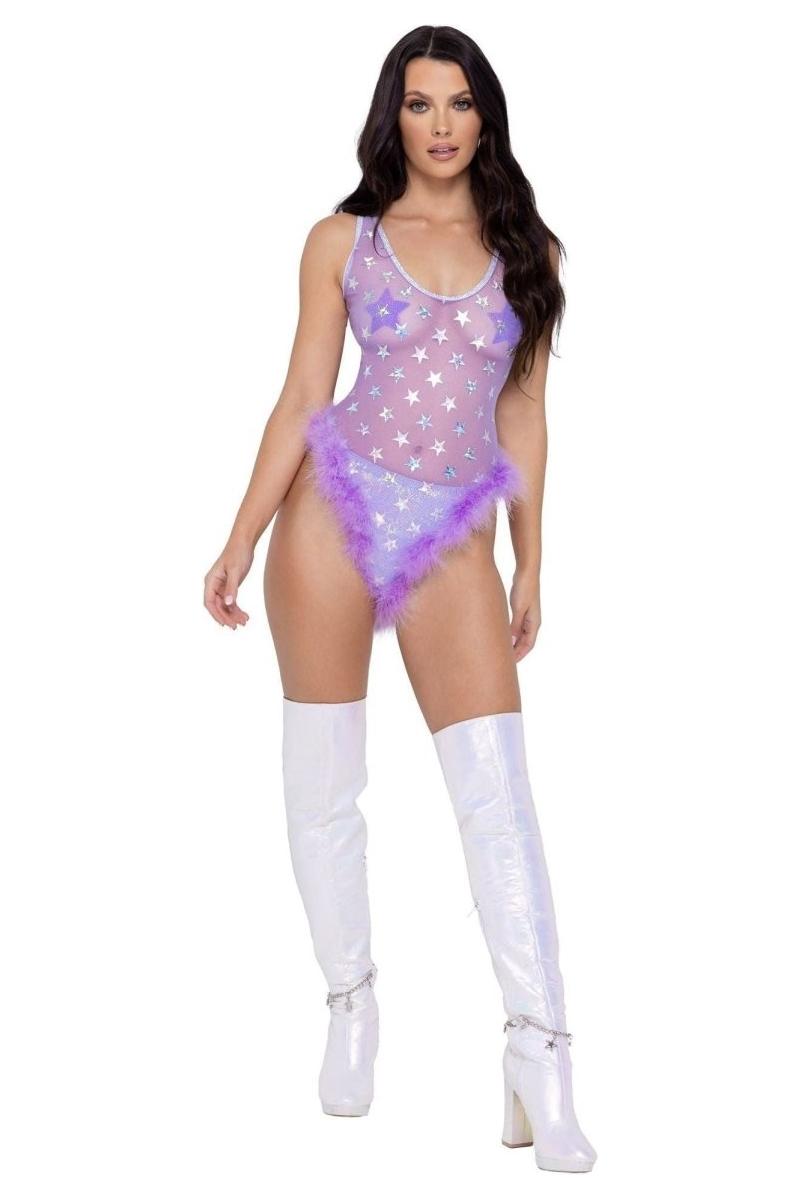 Sheer Stars Romper - bunnyboiler