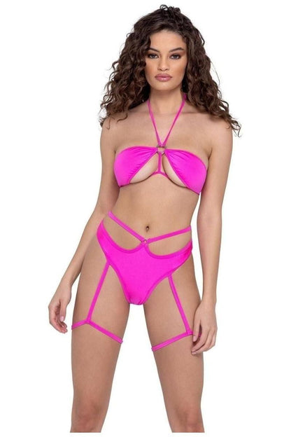 Shorts with Attached Leg - Straps - bunnyboiler