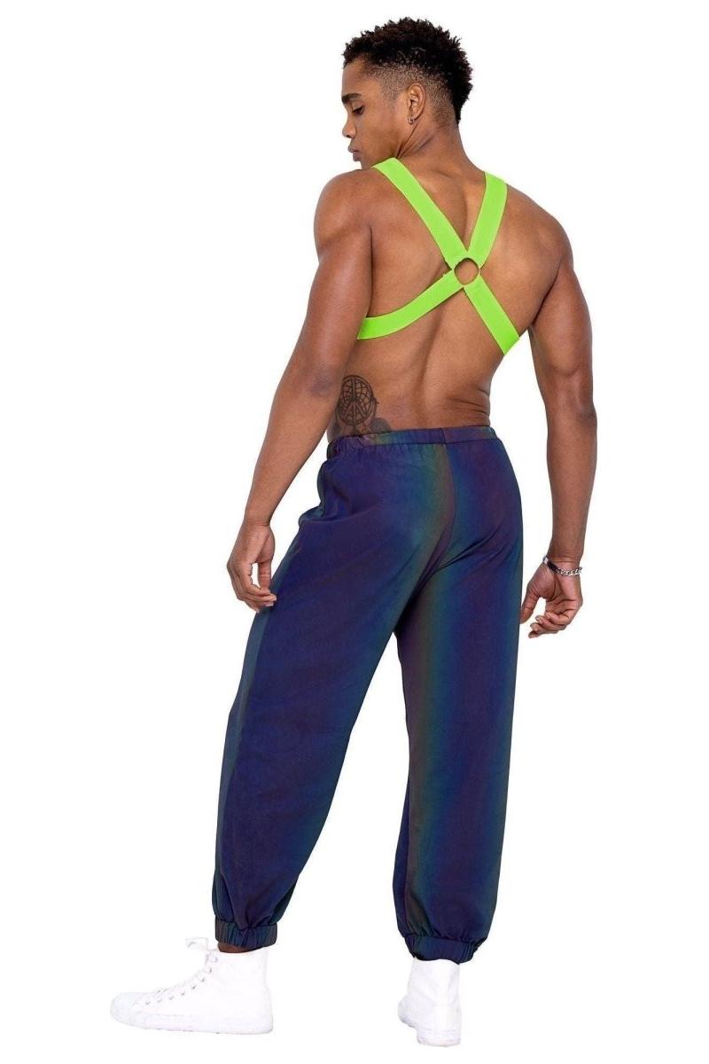 Men’s Neon Green Glow In the Dark Harness - bunnyboiler