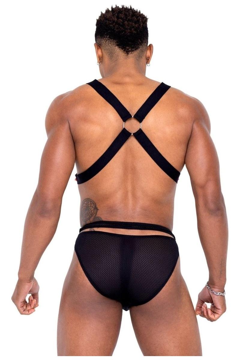 Men’s Pride Criss - Cross Swim Briefs - bunnyboiler