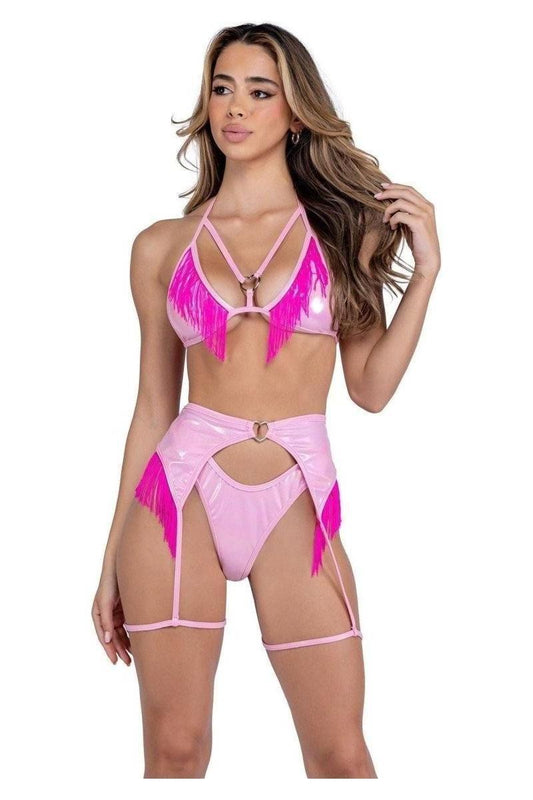 Metallic Iridescent Bikini Top - bunnyboiler