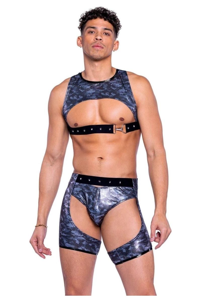 Shimmer Camouflage Briefs - bunnyboiler