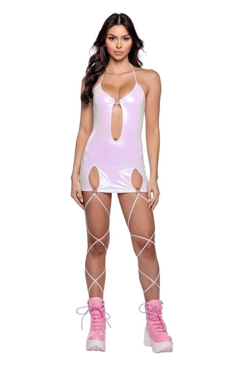 Metallic Iridescent Dress - bunnyboiler