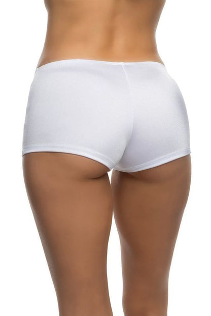 low rise botty spandex shorts