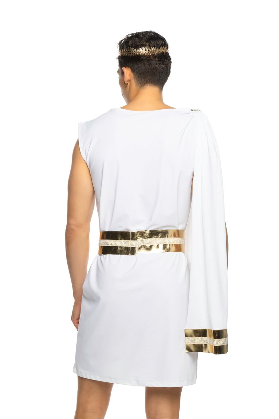 gilded greek god