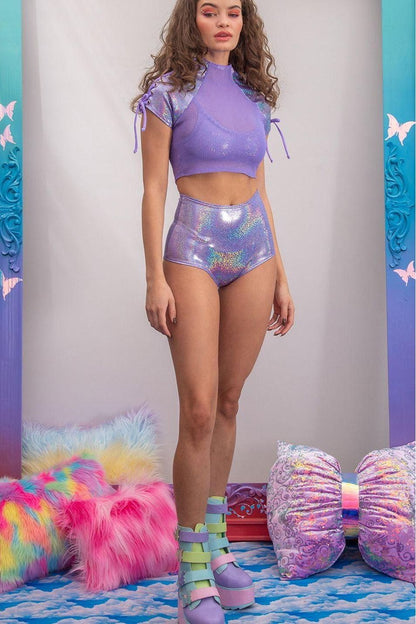 high-waist short
