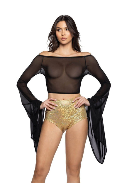 high-waist short