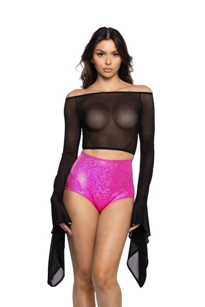 high-waist short