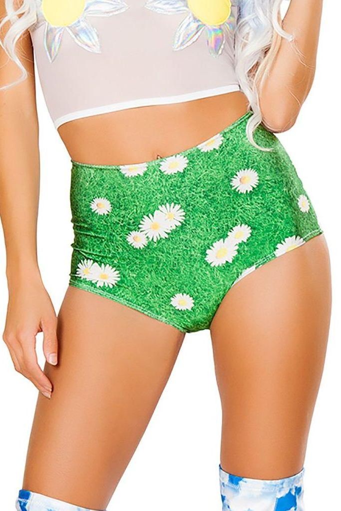 high-waist short
