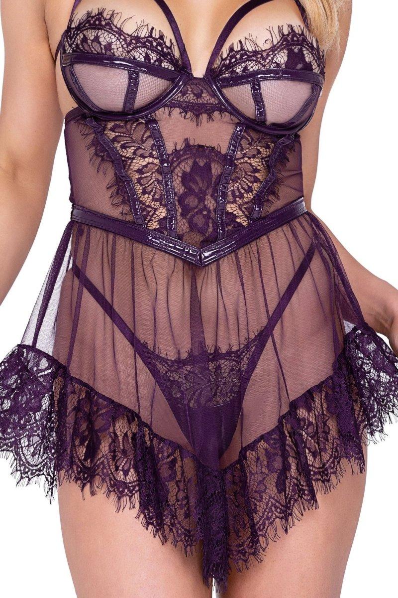 Sugar Plum Babydoll 2 - Piece Set - bunnyboiler