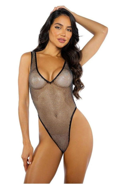 Think Pink Rhinestone Teddy - bunnyboiler