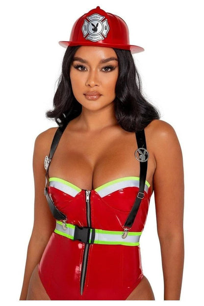 3PC Playboy Smokin Hot Firegirl - bunnyboiler