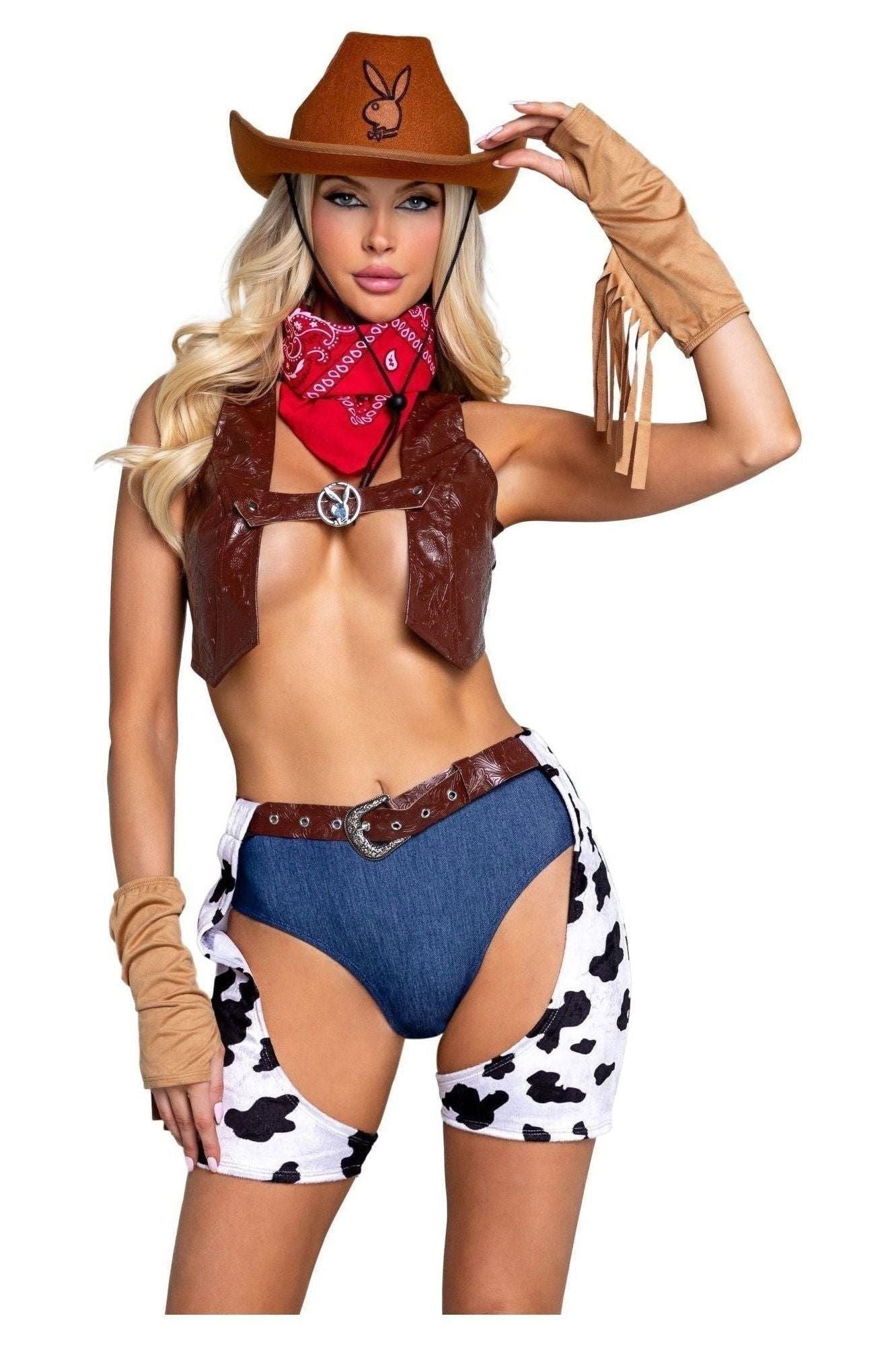 6PC Playboy Cowgirl Ranch Babe