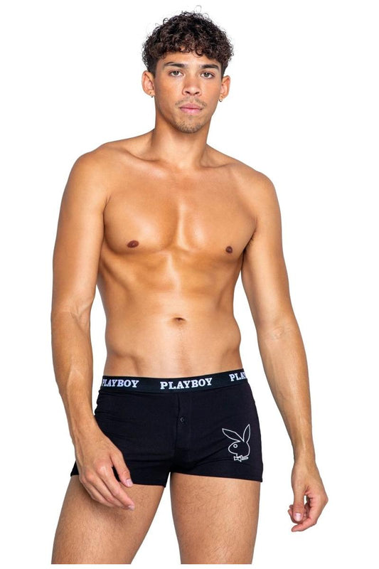 Playboy Mens Tuxedo Modal Boxer Briefs - bunnyboiler