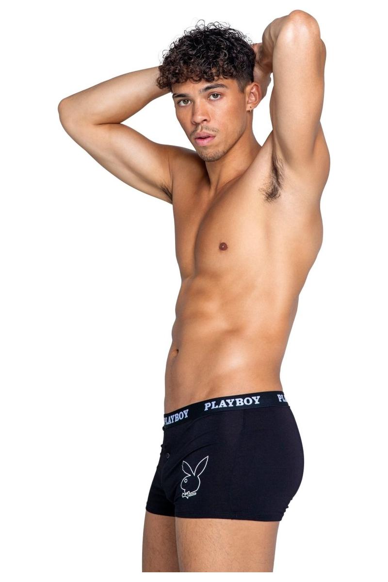 Playboy Mens Tuxedo Modal Boxer Briefs - bunnyboiler