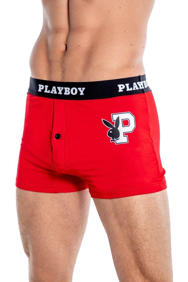 Playboy Mens Varsity Modal Boxer Briefs - bunnyboiler