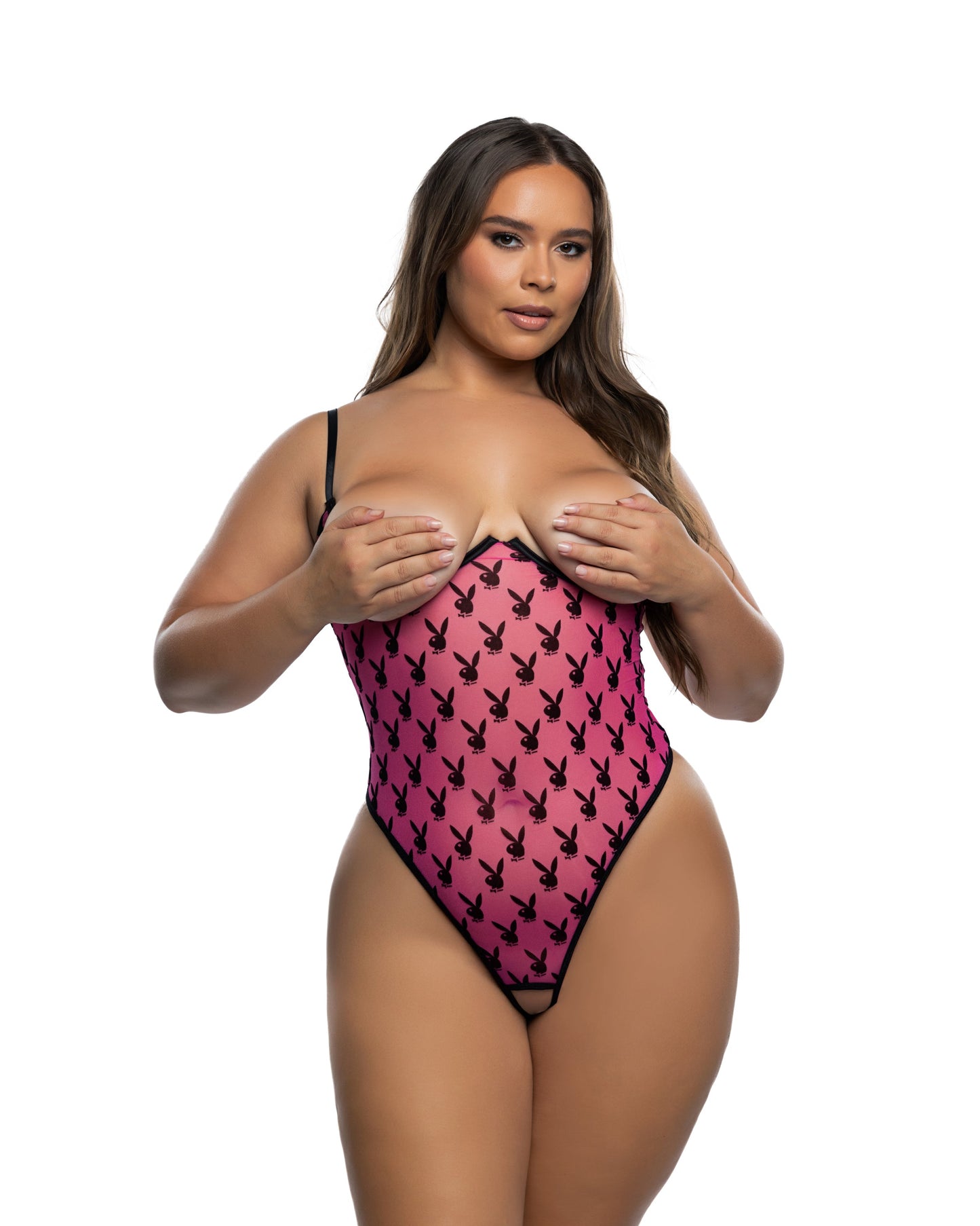 Ravishing Bunny Crotchless Teddy