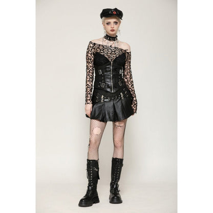 Punk Fishnet Mesh Top