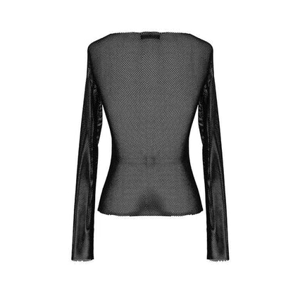 Goth Skull Sheer Mesh Tops