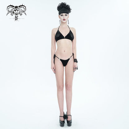 Gothic Star Tie Side Bikini
