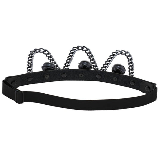 Gothic Chain Leg Harnesses With Tinkle Bell