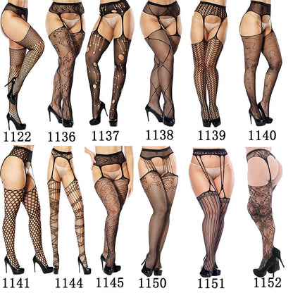 Gothic Cutout Lace Pantyhose Stockings