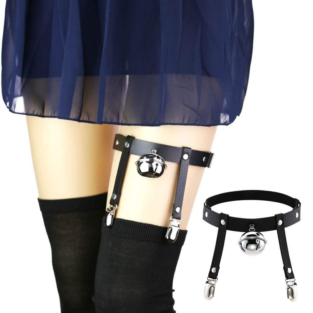 Gothic Faux Leather Leg Harnesses