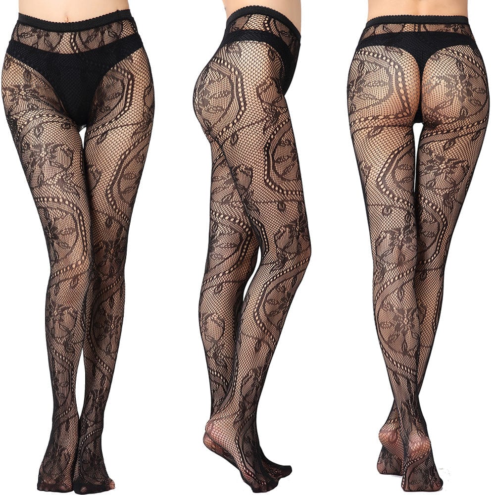 Gothic Lace Pantyhose Stockings